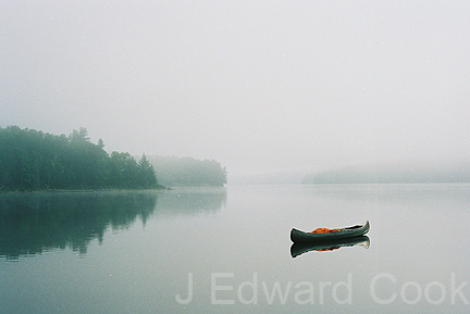 Canoeing On Glass